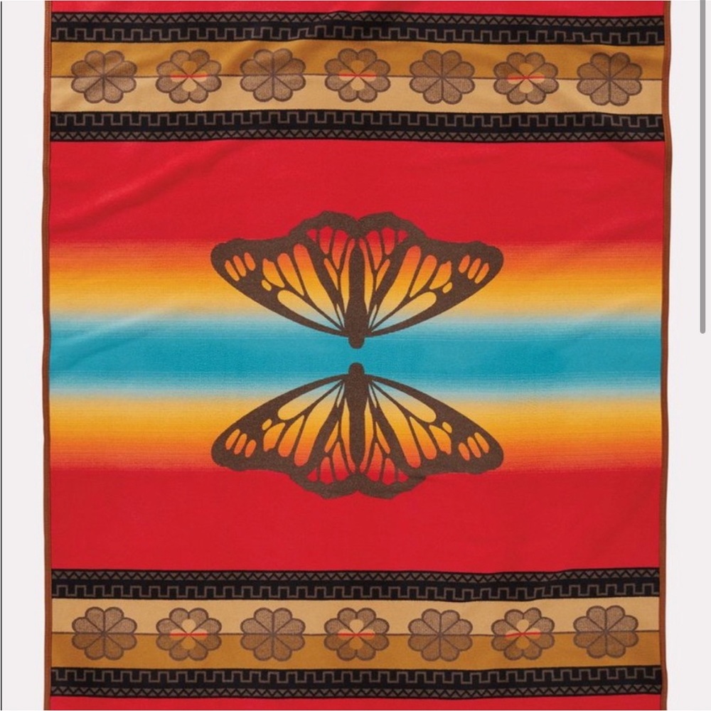 ISO Sitting Bill Butterfly Blanket
